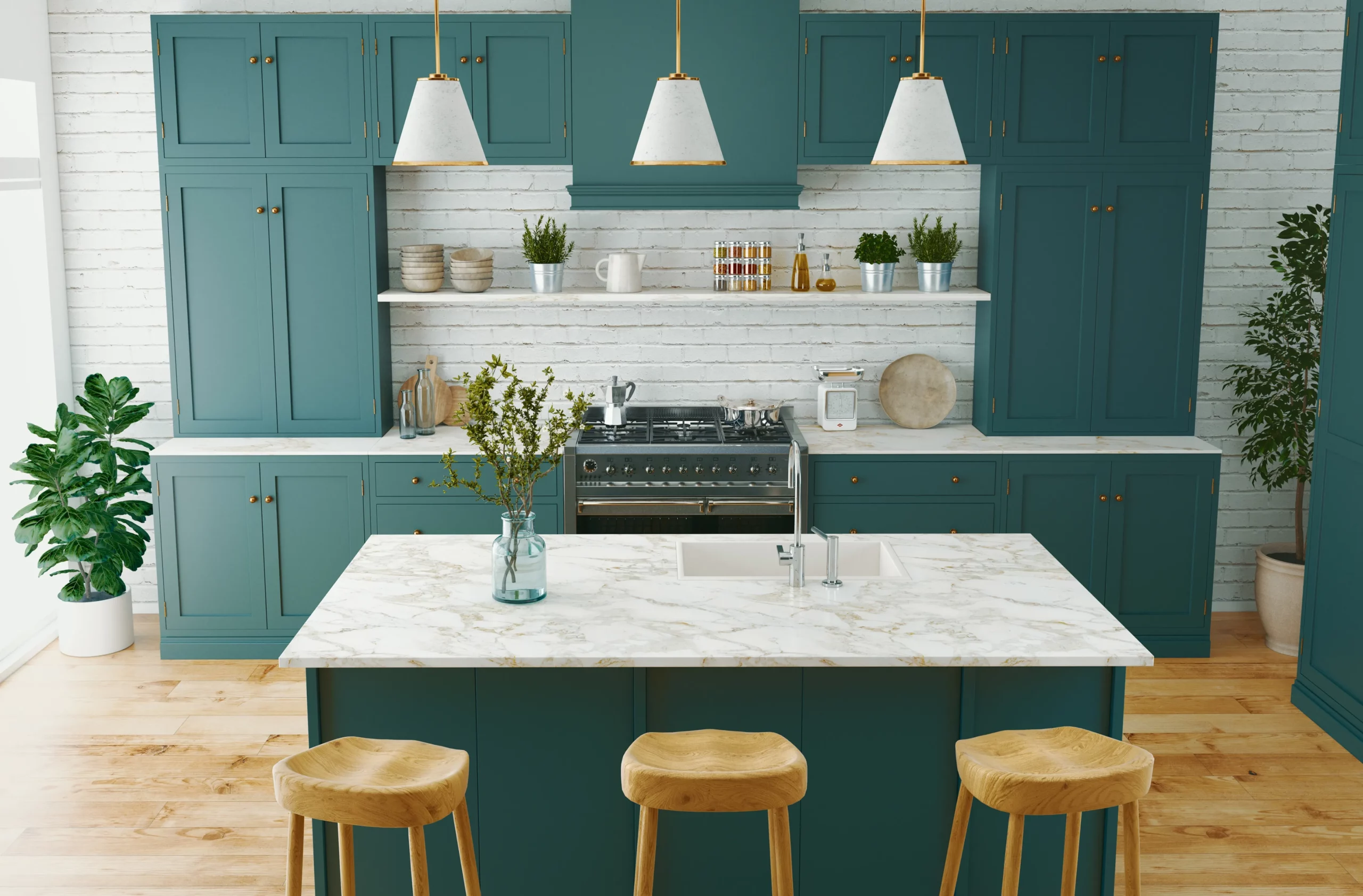 New Kitchen After Being Remodeled